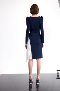 VESTIDO QUILLA PLISADO