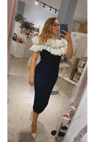 VESTIDO ADORNO ORGANZA