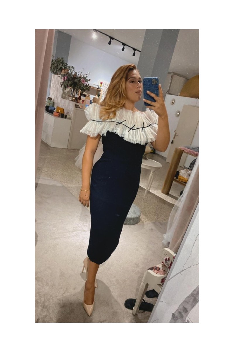 VESTIDO ADORNO ORGANZA