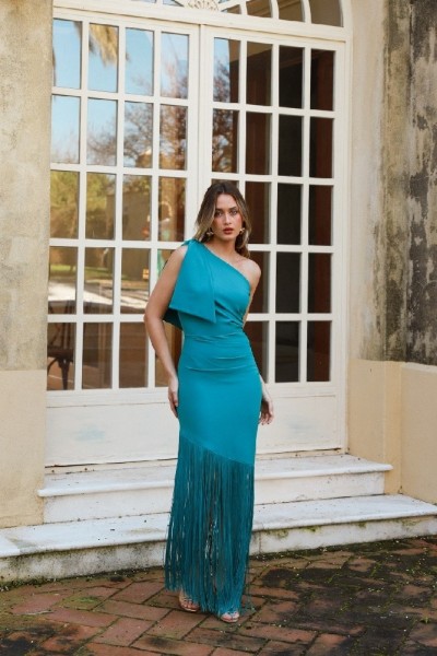 VESTIDO EMY FLECOS