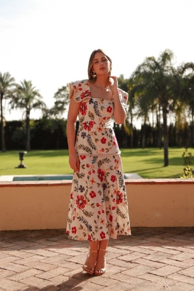 VESTIDO TIMBA BORDADOS